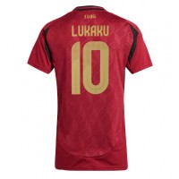 Belgien Romelu Lukaku #10 Hemmatröja Kvinnor EM 2024 Korta ärmar